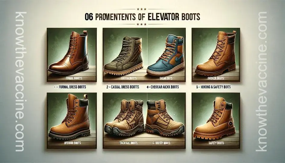 06 Prominent Styles of Elevator Boots