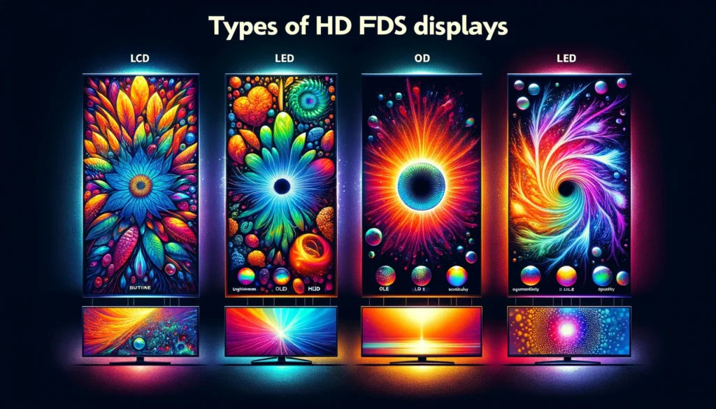 Types of HD D FDSJ Displays